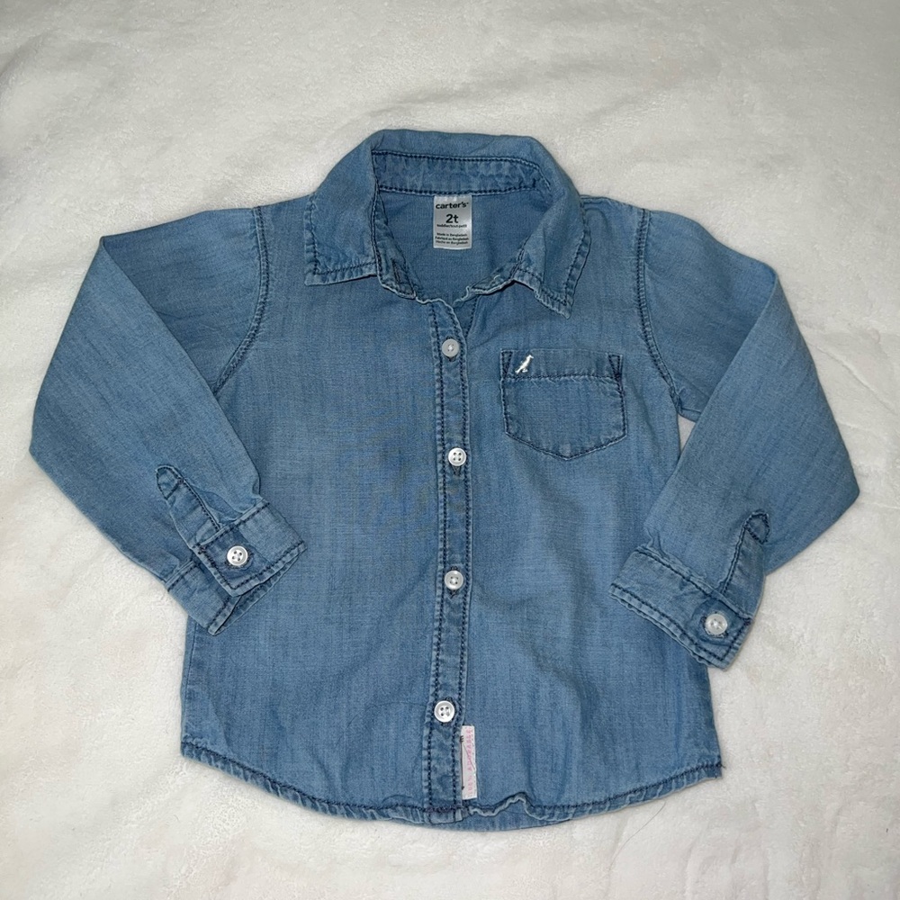 Girl’s Denim Shirt